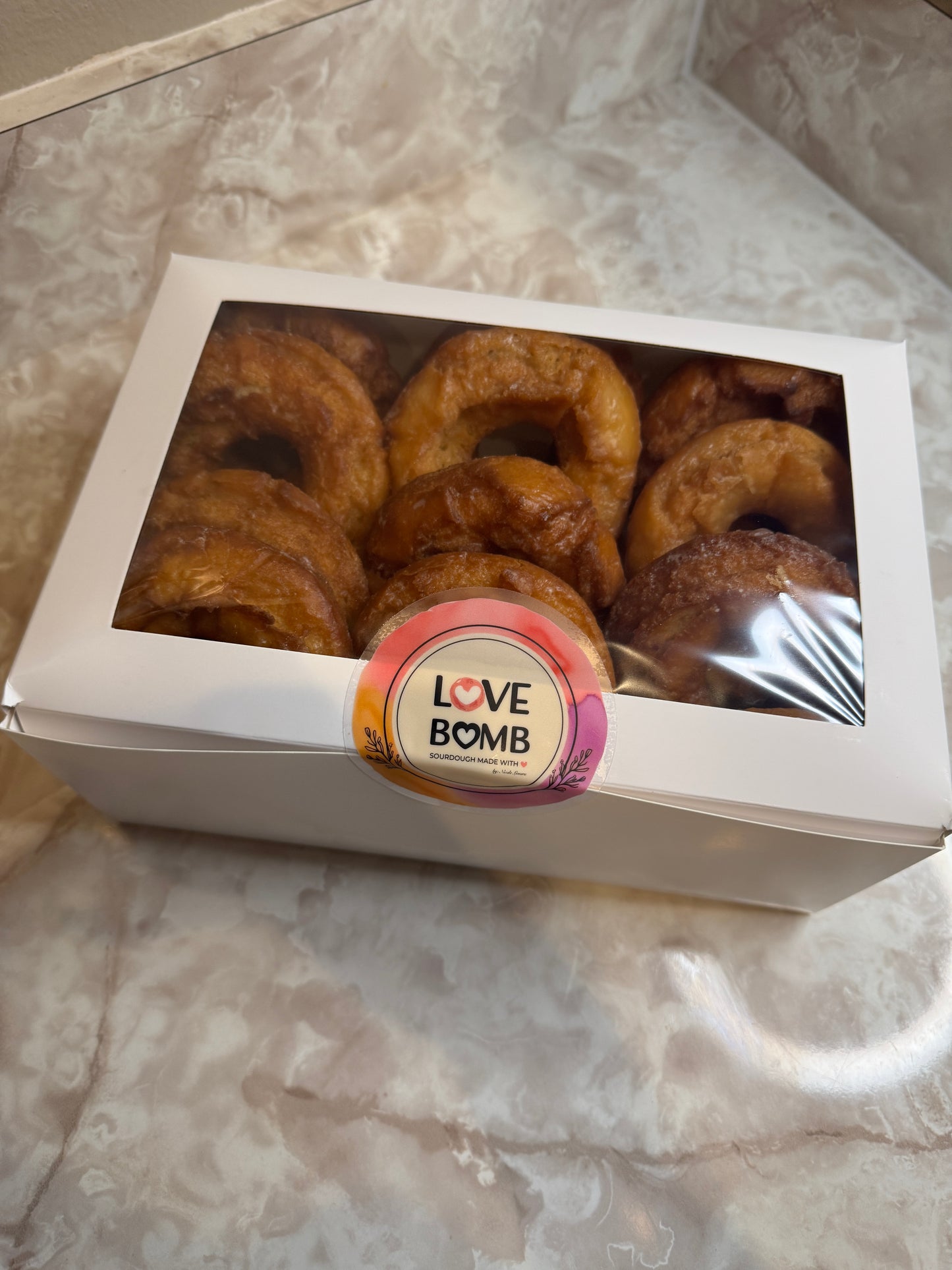 Love Bomb Old Fashioned Donuts (6-count)