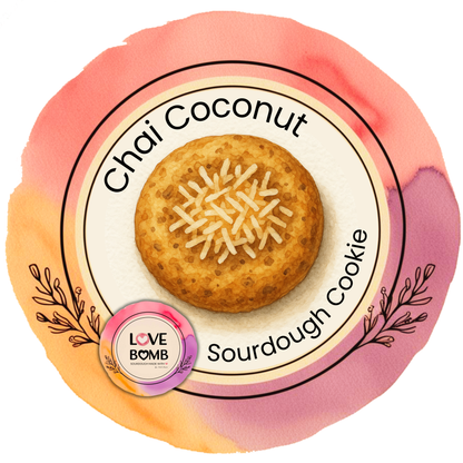 Chai Coconut Sourdough Cookie (Single)