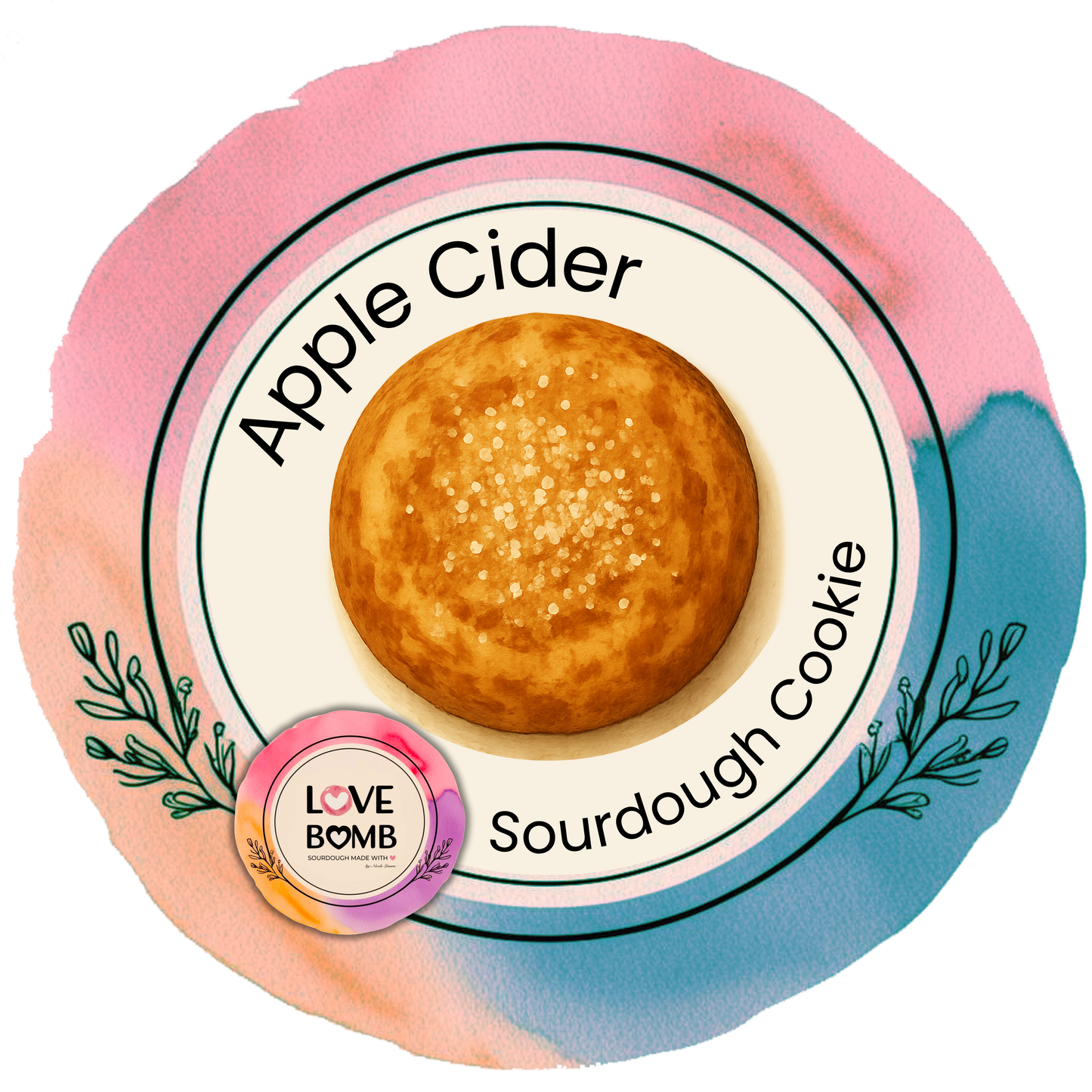 Apple Cider Sourdough Cookie (Single)