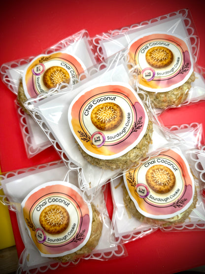 Chai Coconut Sourdough Cookie (Single)